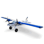 E-Flite Twin Timber 1.6m STOL RC Plane, BNF Basic