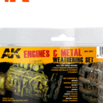 AK Interactive Engines and Metal Weathering Set