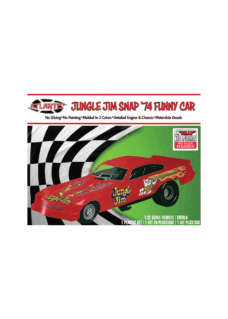 ATLANTIS MODELS Snap Jungle Jim 74 Funny Car 1/32