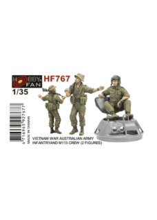 AFV Club 1/35 Australian Infantry & M113 crew Vietnam War Era-2 figures Plastic Model Kit Item No.: AFV-HF767