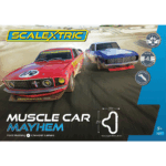 Scalextric 1/32 Muscle Car Mayhem Complete Slot Car Set