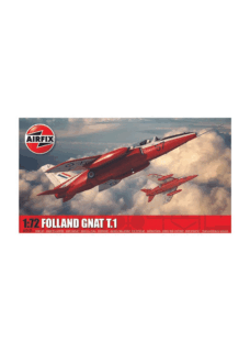Airfix 1/72 Folland Gnat T.1 Scaled Fighter Plastic Model Kit