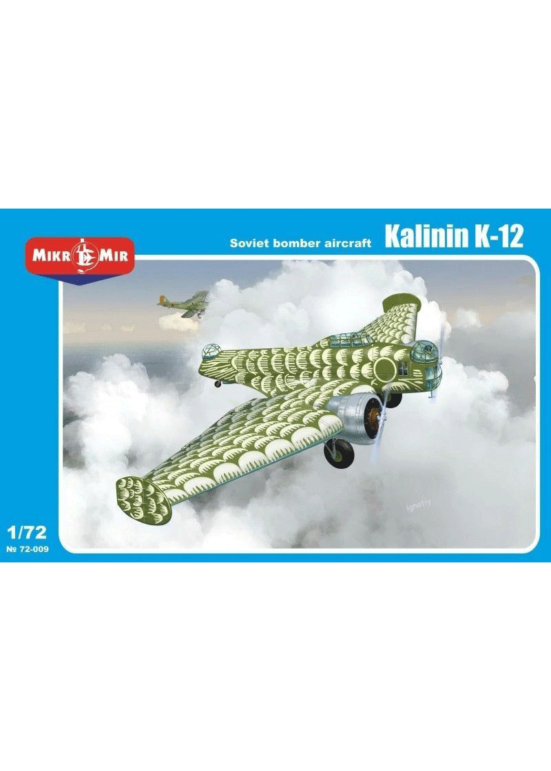 Micromir 72-009 1/72 K-12 Kalinin Plastic Model Kit