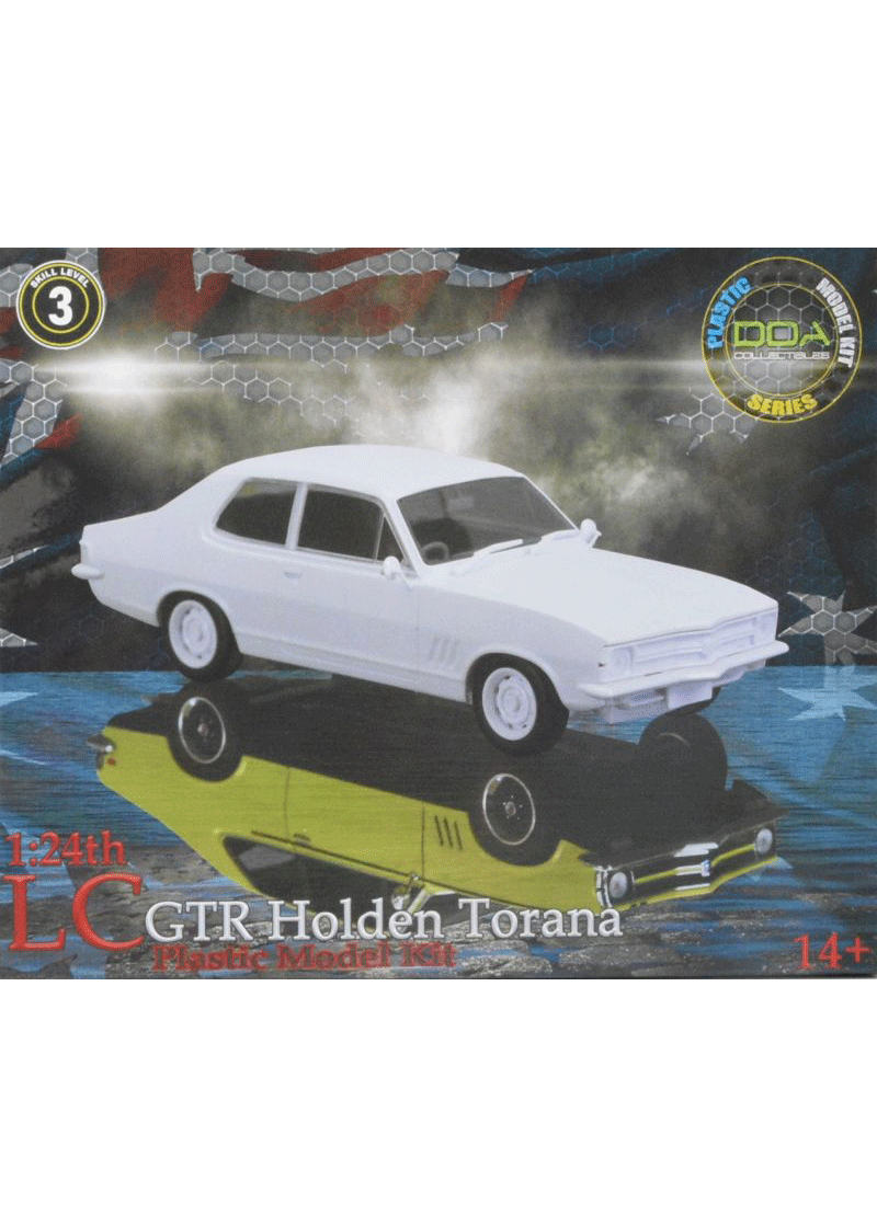 DDA 1:24 Scale Holden LC Torana GTR Plastic Model Kit