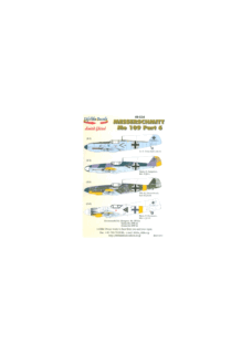 Lifelike Decals 48-034 - Messerschmitt Me 109, Part 6