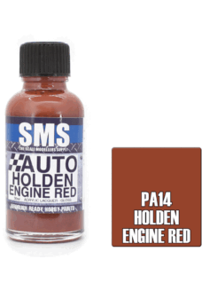SMS Auto Colour HOLDEN ENGINE RED 30ml