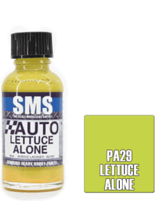 SMS Auto Colour LETTUCE ALONE 30ml
