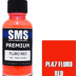 SMS Premium FLURO RED 30ml