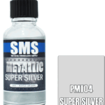 SMS Metallic SUPER SILVER 30ml Acrylic Lacquer Series