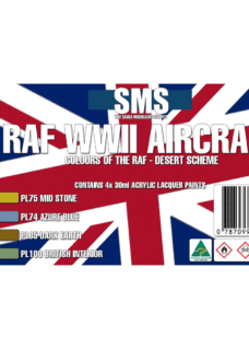 SMS RAF WWII Desert Scheme Colour Set #1