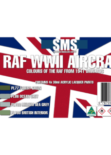 RAF WWII 1941 ONWARDS Colour Set #2