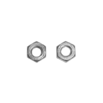 SULLIVAN S497 2/56 STEEL HEX NUTS (20PCS.)