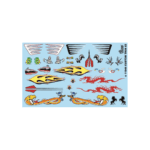 Gofer Racing 11044 Custom Trim Model Car Decal #2, 1:24 & 1:25 Scales