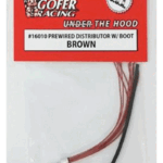 Gofer Racing 16010 Prewired Distributor With Boot - Brown
