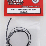 Gofer Racing 16111 Plug Wires With Boot - Black