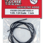 Gofer Racing 1/24 1" Coolant Hose #1 16203
