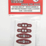 Gofer Racing 17304 Woodgrain Hot Rod Gauges