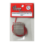 Gofer Racing 20009 1/24-1/25 Photo-Etch Red Seatbelts