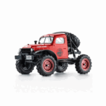 FMS Roc Hobby 1/24 FCX24 Power Wagon RC Rock Crawler Red