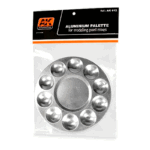 AK Interactive Aluminium Palette 10 Wells