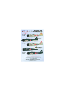 Lifelike Decals 48-061 - Mitsubishi A6M Zero Fighters, Part 1