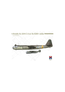 Hobby 2000 Arado Ar 234 C-3 w/ Ar E381 Julia – Ex Dragon!