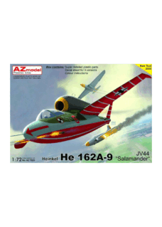AZ Model 1/72 Heinkel He-162A-9 'JV 44' # 7825