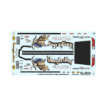 Slixx Decals JUNGLE JIM'S LAST MONZA FUNNY CAR