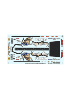 Slixx Decals JUNGLE JIM'S LAST MONZA FUNNY CAR