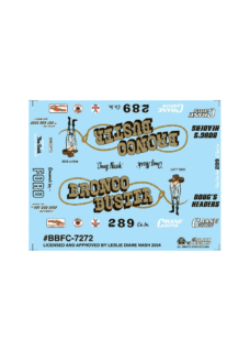 Slixx Decals Doug Nash's Bronco Buster Funny Car