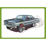 AMT 1302 1/25 1965 Chevy Chevelle AWB Time Machine