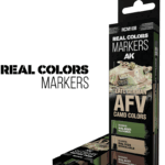 AK Interactive Late German AFV Camo colors – RC Markers set