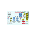 Gofer Racing Service Trucks Decal Sheet 11014