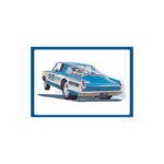 AMT 1966 Plymouth Barracuda Funny Car “Hemi Hustler” 1:25 Scale Model Kit