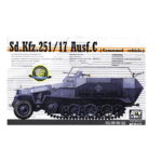 AFV Club 1/35 German Sd.Kfz.25 Ausf.C (Command Vehile) Plastic Model Kit [AF35117]