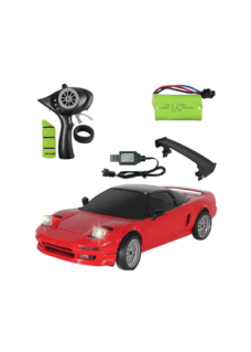 LDRC 1803R NSX Drift Car RTR W/ Gyro Red 1/18th