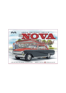 Moebius Models 2321 1/25 '64 Chevy Nova Resto Mod