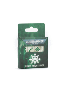 Warhammer 40K Chaos Knights Dice Set 40-30 PRESALE