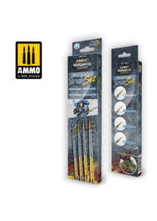 AMMO WARGAMING UNIVERSE - Shaders & Washes Brush Set A.MIG-7623