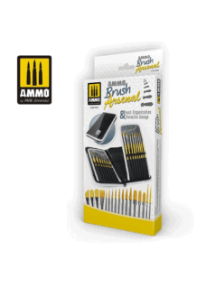 AMMO Brush Arsenal - Brush Organization & Protective Storage A.MIG-8580