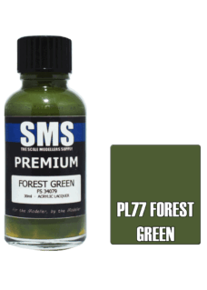SMS Paints Premium FOREST GREEN FS34079 30ml