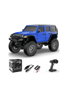 Racent 78701 RCS24 RC Crawler With LED Lights Blue 1/24