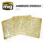 Ammo A.Mig Airbrush Stencils 1