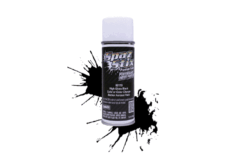 Spaz Stix 00119 High Gloss Black/Backer, Aerosol Paint, 3.5oz Can