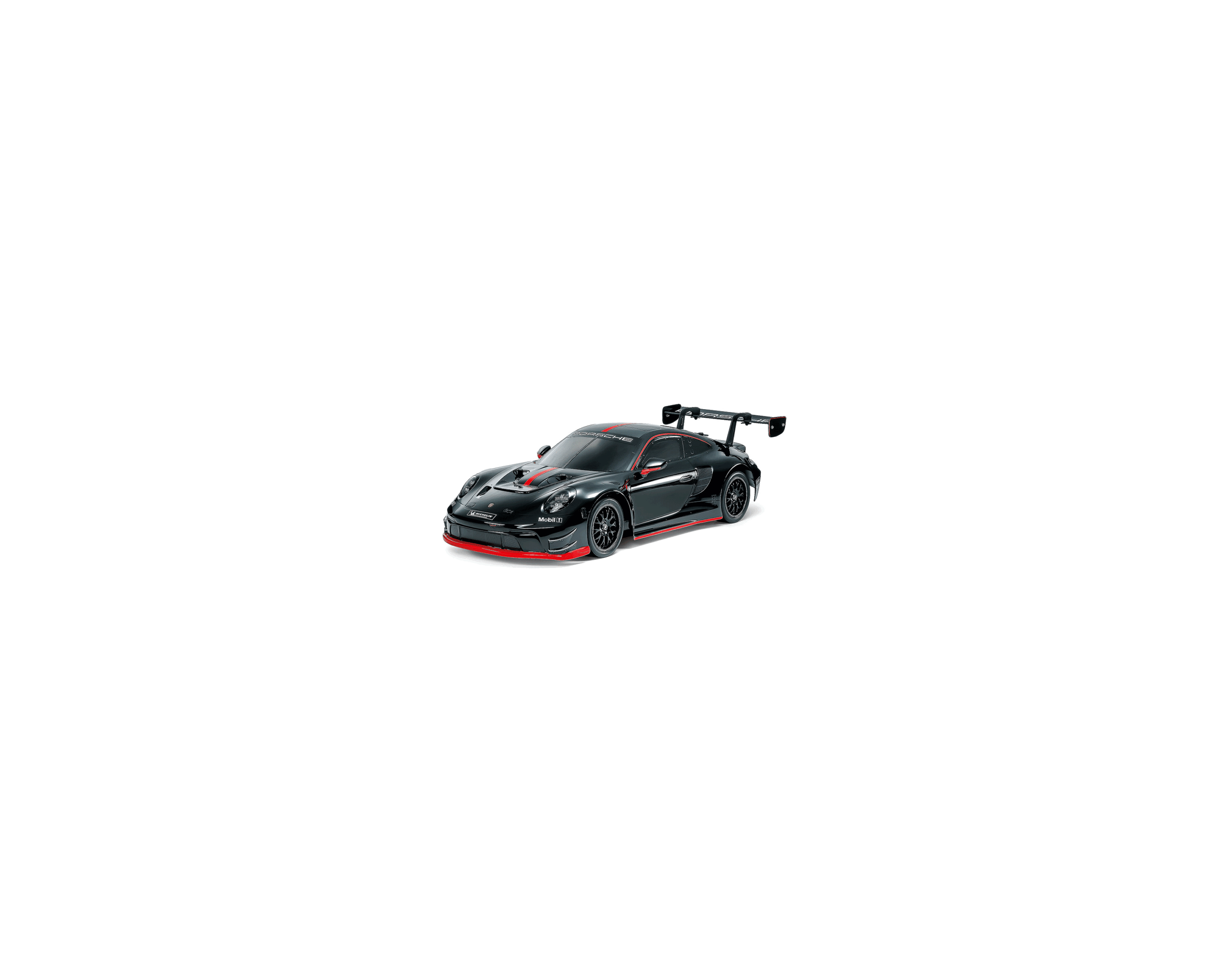 Tamiya TT-02 Porsche 911 GT3 R 1/10 4WD Electric Touring Car Kit w/Pre-Painted Body (Black)