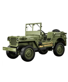 JJRC 1/10 Willys Jeep 4WD Military RC Crawler
