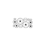 Gofer Racing Models Decals 20020 15'' Dia. Photo-Etch Disk Brakes 2 Sets