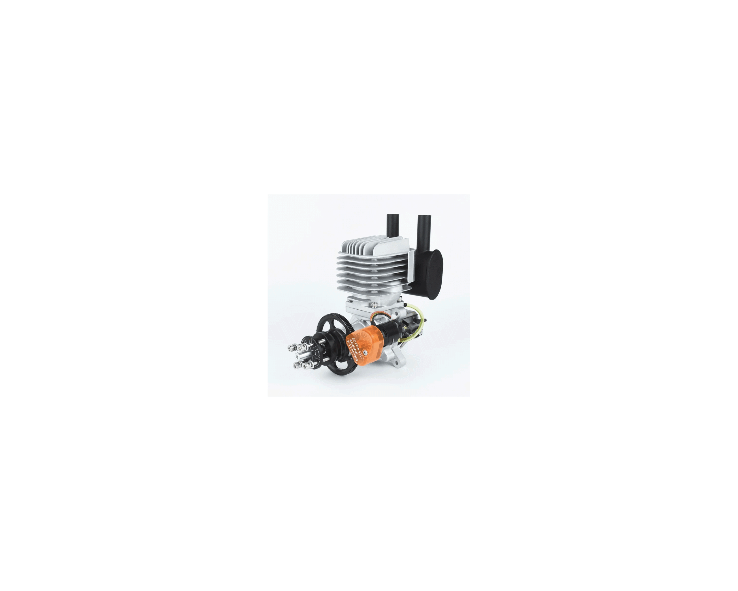 EPHIL 60cc-R Pro Gasoline Engine w/ E-Starter; Spark Plug & Electronic Ignition