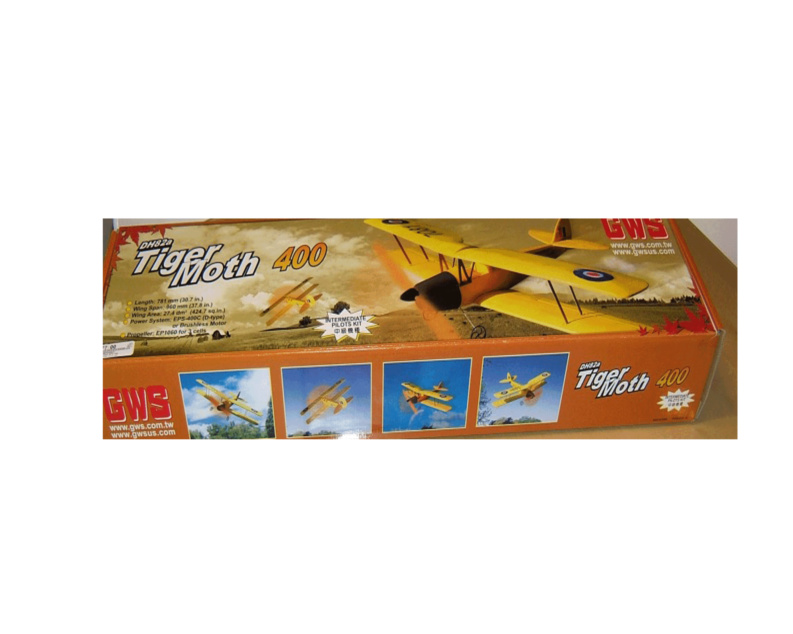 GWS Tiger Moth 400 With Brushless Power