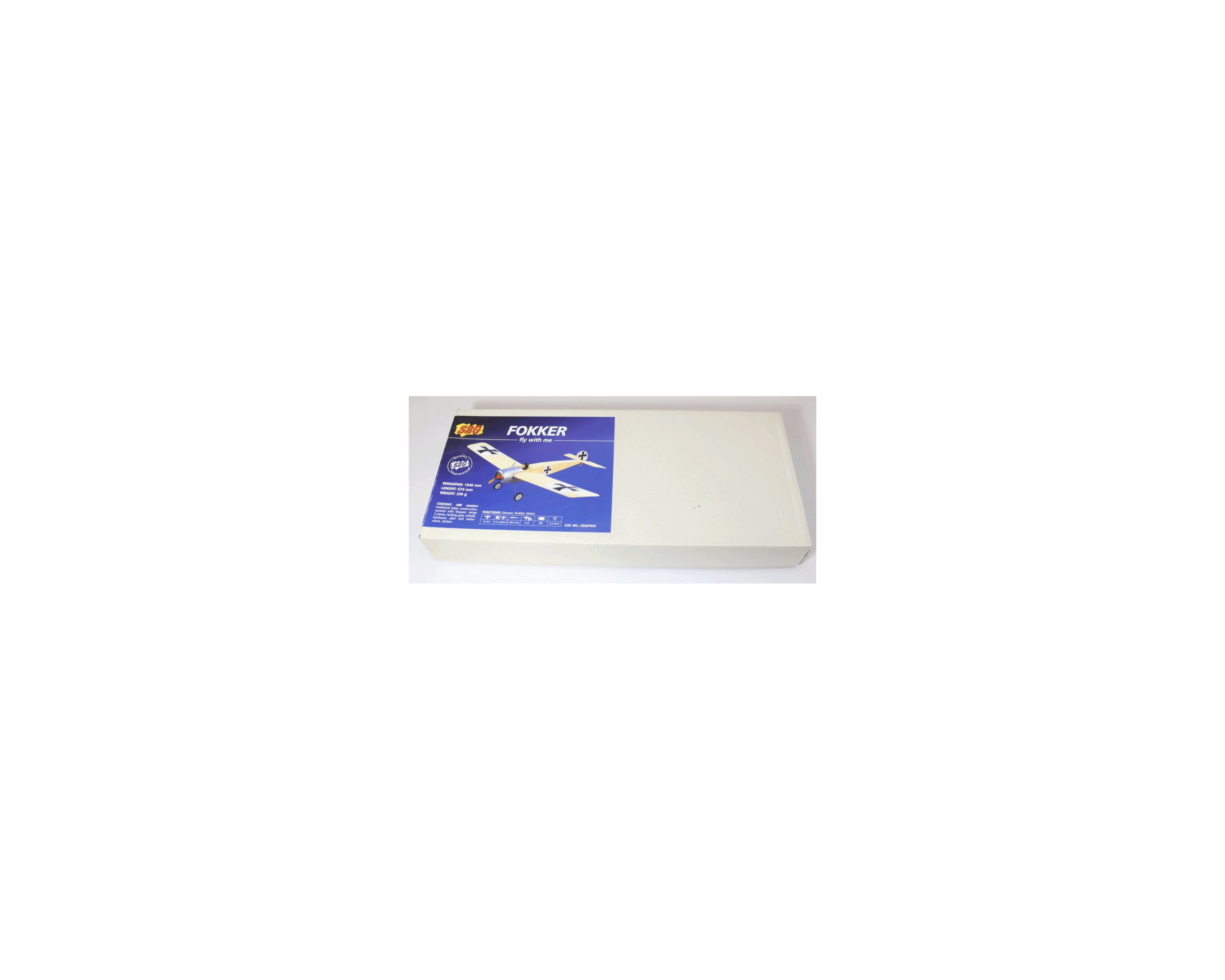 S2G Fokker ARF Slowflyer 1040mm S2G/P003